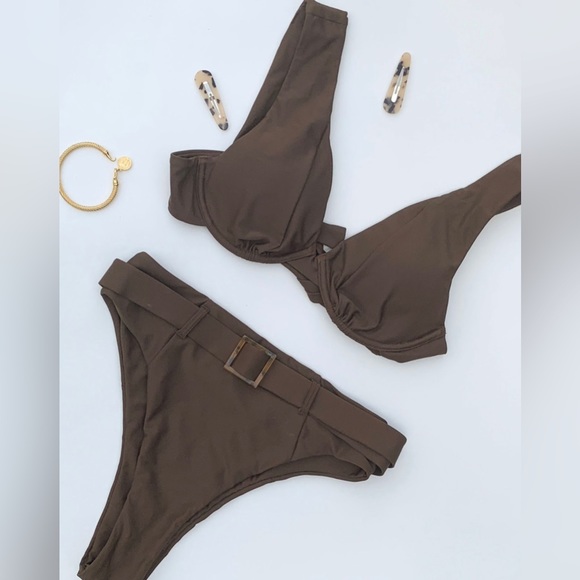 Brown bikini top NWT - Picture 4 of 4